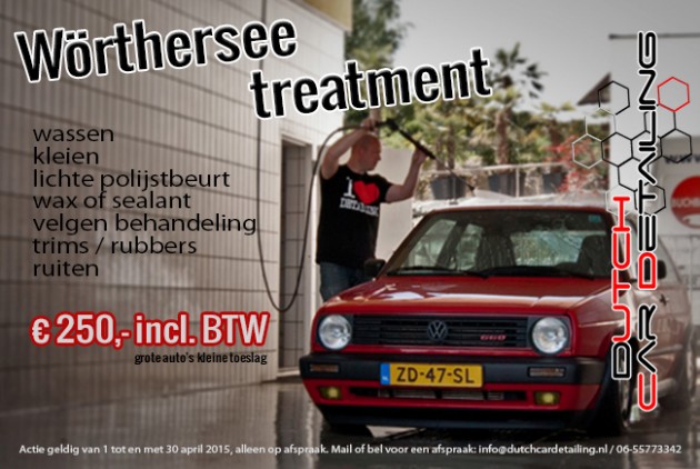Dutch Car Detailing Wörthersee Actie 2015